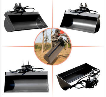 HUAYEE 32" (800MM) TILT BUCKET FOR 1-1.8TONNE MINI EXCAVATORS