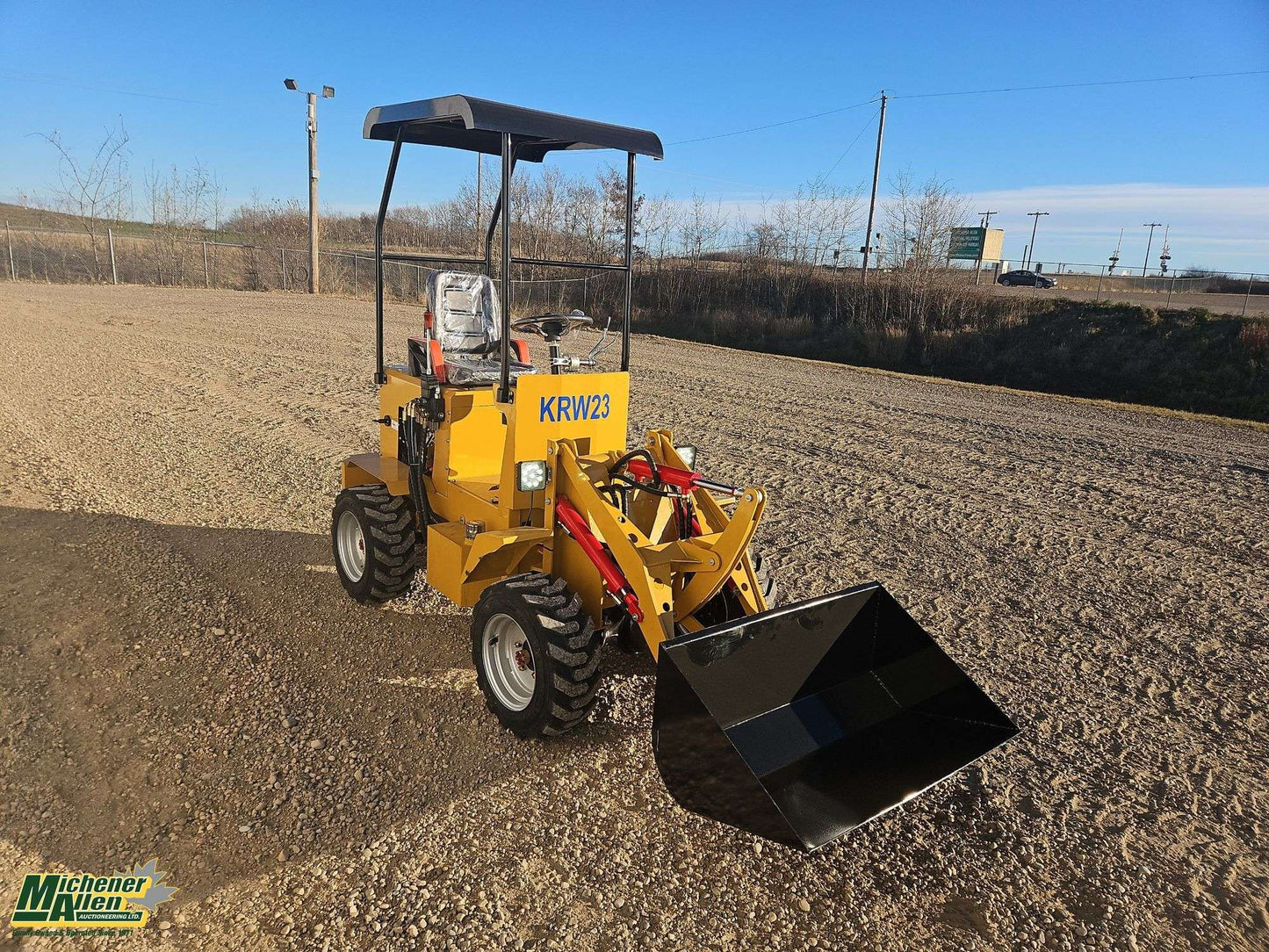 LOADER AGT KRW23 23HP V TWIN GAS ENGINE
