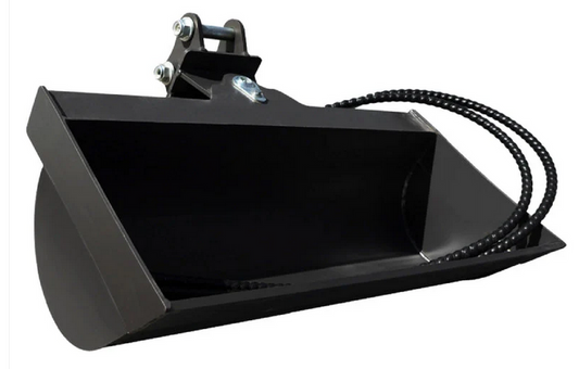 HUAYEE 32" (800MM) TILT BUCKET FOR 1-1.8TONNE MINI EXCAVATORS