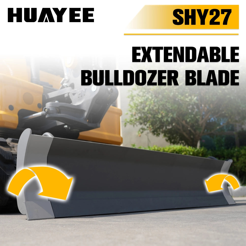 HUAYEE SHY27 MINI EXCAVATOR W/ KUBOTA D1105 ENGINE & LOADED WITH FEATURES