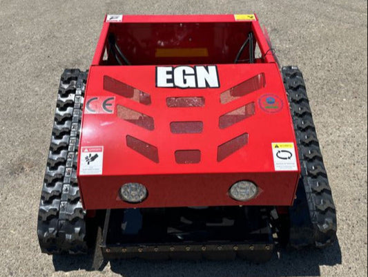 REMOTE CONTROL RUBBER TRACKED LAWN MOWER